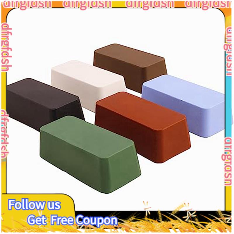 【D&F】6Piece Metal Polishing Compound Kit 24Oz Buffing Compound Bars