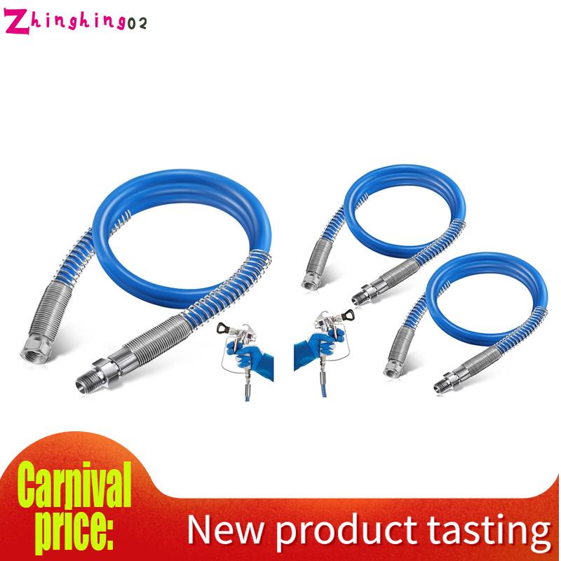 ★zhinghing02★ 4Ft Airless Paint Spray Extension Hose,3/16Inch Pressure