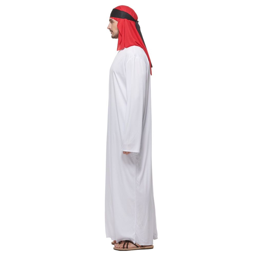 COD Adult Arab Sheik Fancy Dress Costume Men Islamic Style Robe ...