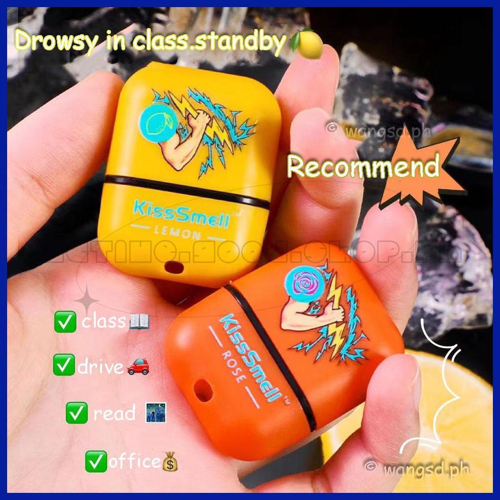 Kisssmell Aroma Inhaler Nasal Stick For Headache Relief Inhaler Stick