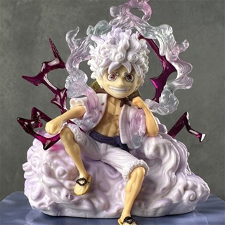 One Piece Figure Sun God Nika Luffy Five-Gear Squatting Pose Awakening ...