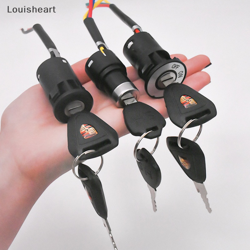 LHPH Electric Bicycle Ignition Switch Key Power Lock For Electric ...