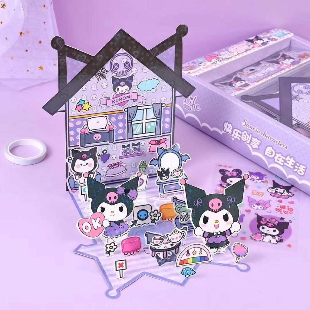 Sanrio Paper Doll House Castle (Random Design) | Shopee Philippines