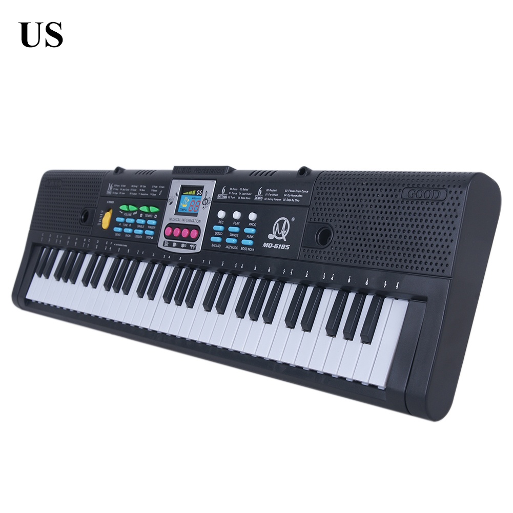 61 Key Multifunction Digital Electronic Music Piano Keyboard Toy with Microphone Shopee