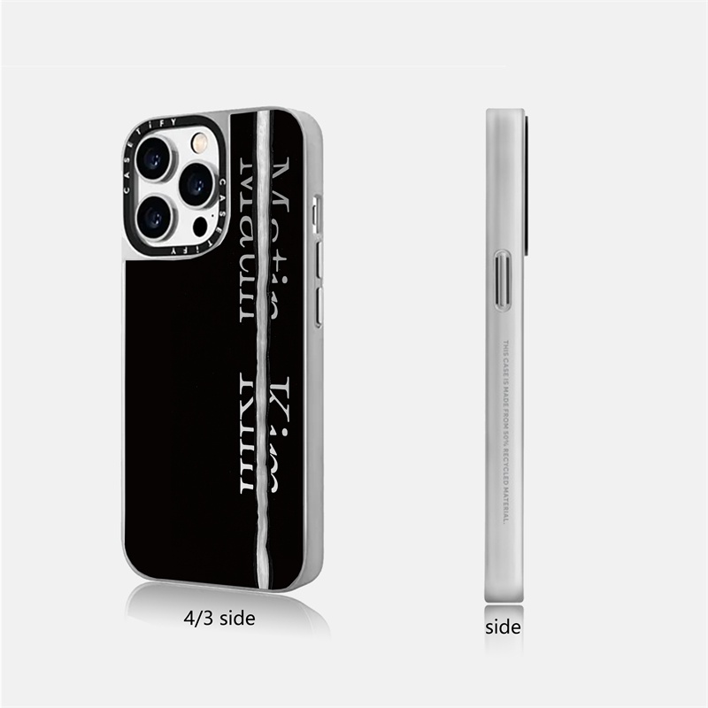 iPhoneアクセサリー Matin Kim Black Logo Case (iPhone15) 261E6CBF-6725-43B1-BED6-