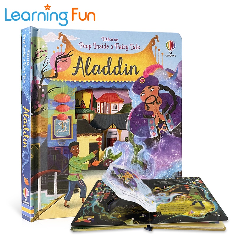 Usborne Peep Inside A Fairy Tale Aladdin Educational Picture Books For ...