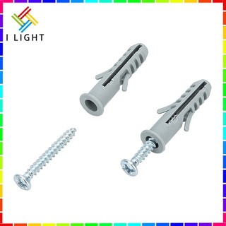 (Fast Delivery)Per Box(50Pairs) 6mm/8mm/10mm Heavy-duty Tox with screw ...