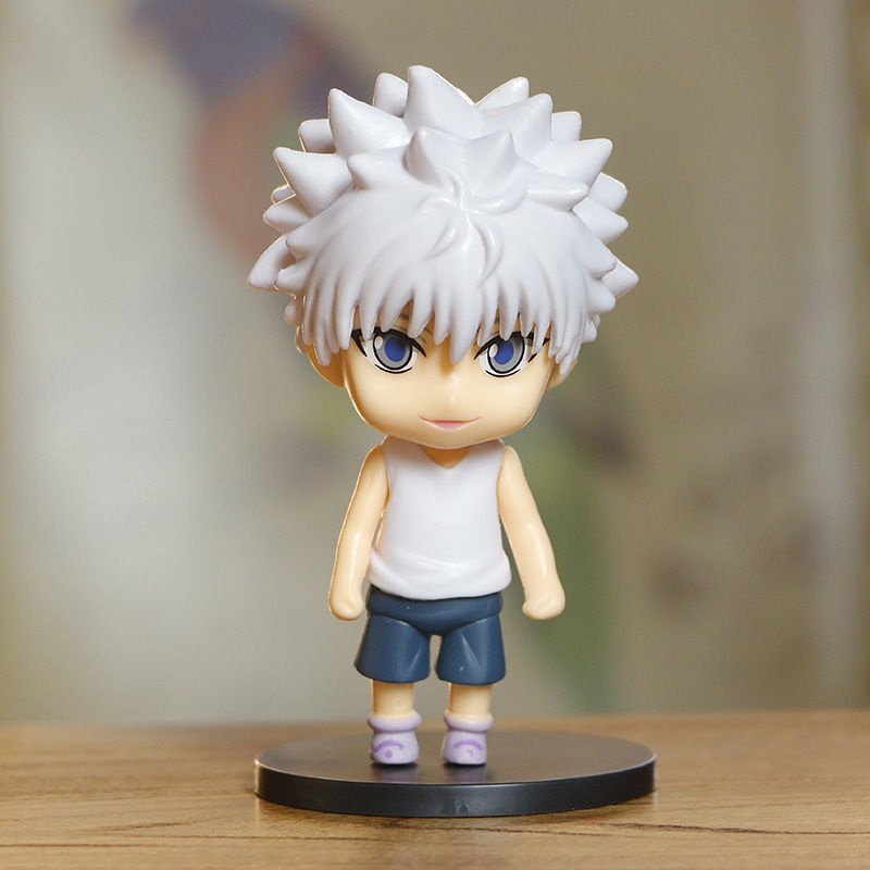 ♞Hunter X Hunter Figure Set of 6 Gon Freecess Killua Zoldyck Kurapika ...