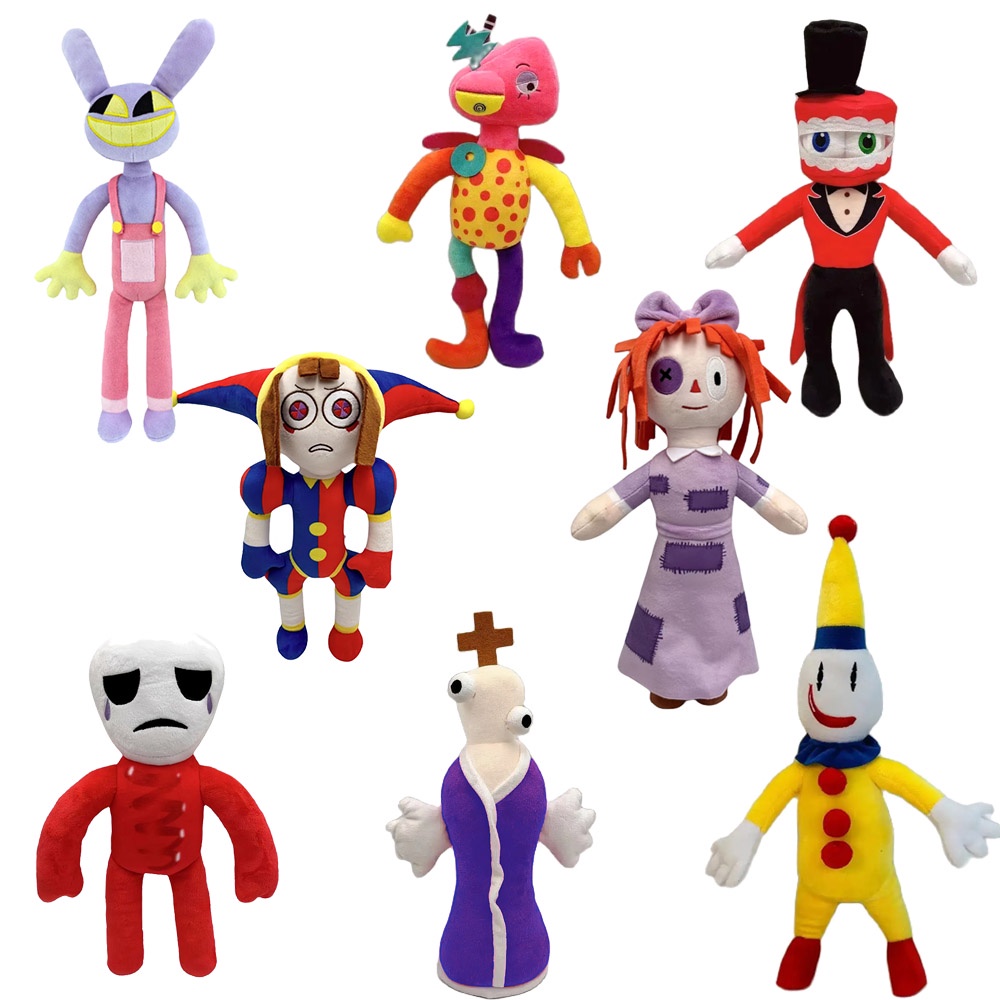 20-42cm The Amazing Digital Circus Plush Jax Pomni Raghata Kaufmo Caine ...