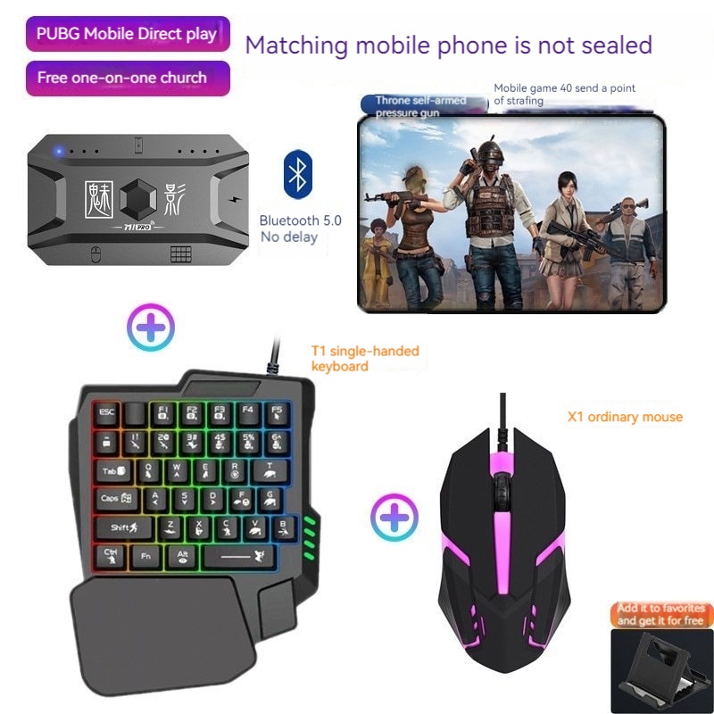 Expose 6 Piece Game Set Cod PUBG Mobile Controller Keyboard Mouse ...