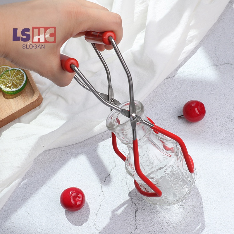 Canning Supplies Set - Canning Jar Lifter Long Handle Tongs Jar
