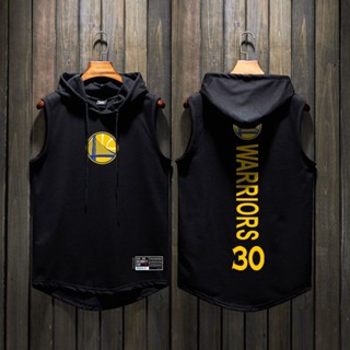 Golden state sleeveless outlet hoodie