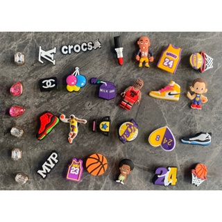 crocs charms 100 pieces lakers nba charms