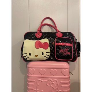 Loungefly Hello Kitty Embossed Barrel Bag