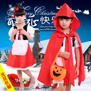 C4/children's Costume Halloween Costume Girl Baby cosplay Little Red ...