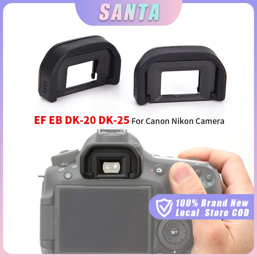 Rubber Eyepiece Eyecup for Nikon Canon DSLR Camera (EF/EB/DK20/DK25 ...