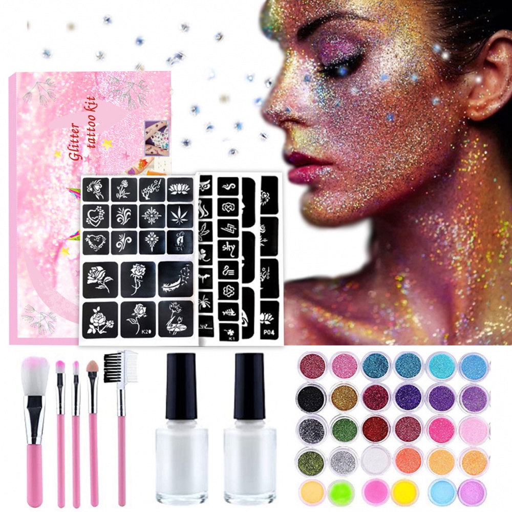 Face Glitter Makeup, Holographic Chunky Face Body Glitter, Glitter