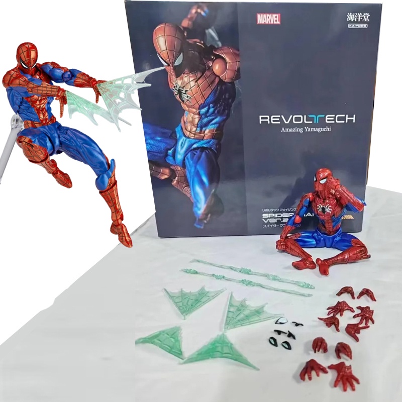 MARVEL SPIDER-MAN Ver.2.0 REVOLTECH 海洋堂 MARVEL SPIDER-MAN Ver.2.0 REVOLTECH 海洋堂 Kaiyodo Revoltech