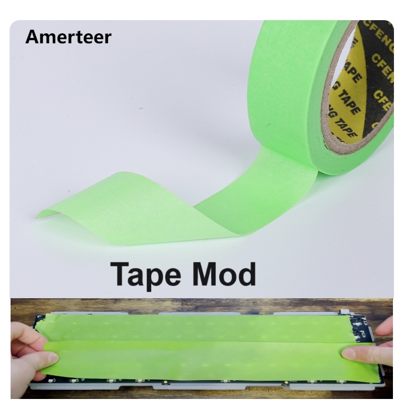 Amerteer Masking Tape 24mm*1500cm/ Painter's Tape (Tempest Mod) on hand