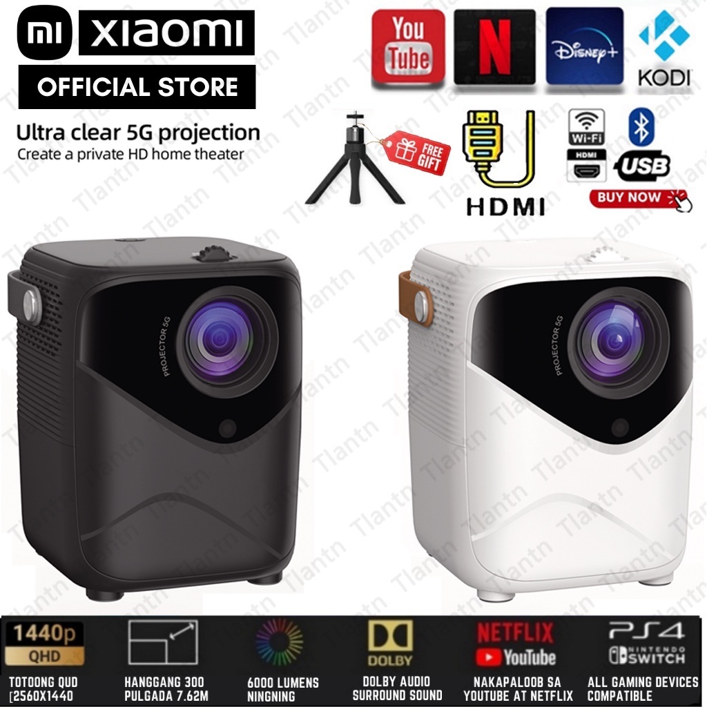 Xiaomi Projector Portable Smart Mini 4K Full HD Projector OS Android