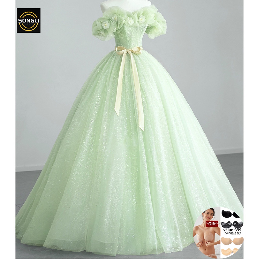 Adrienne Gown - Light Green