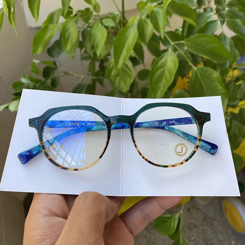 Asian Fit Designer Brand Acetate Optical Glasses Frames Eyewear