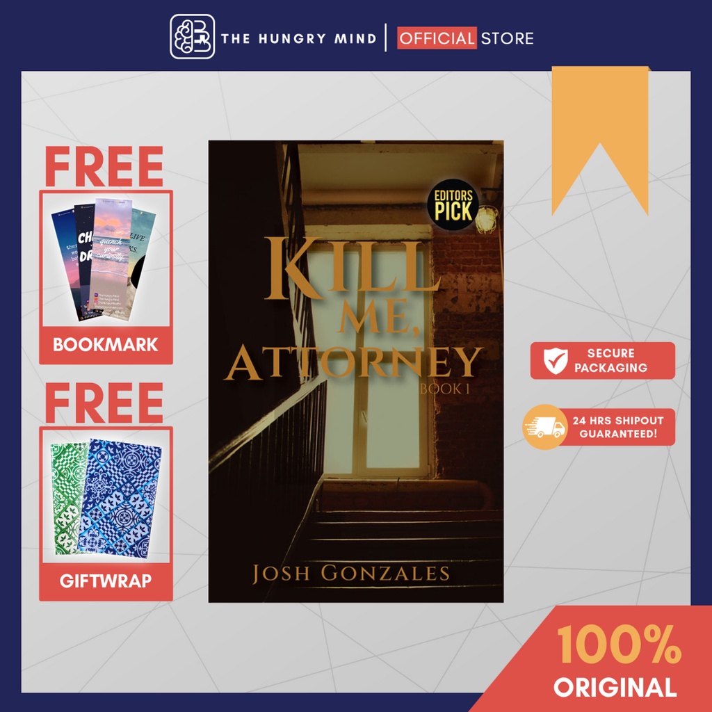 Kill Me, Attorney Book 1(ORIGINAL) by Josh Gonzales (PB) | Shopee ...