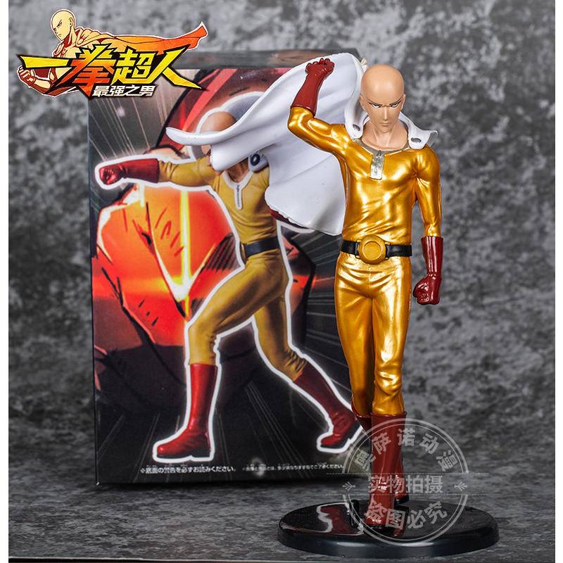 Banpresto One Punch Man Saitama DXF Premium 8 - Figura Statua Da Collezione, Altezza 20 Cm, Con Base Inclusa - Licenza Ufficiale, Per Maggiorenni