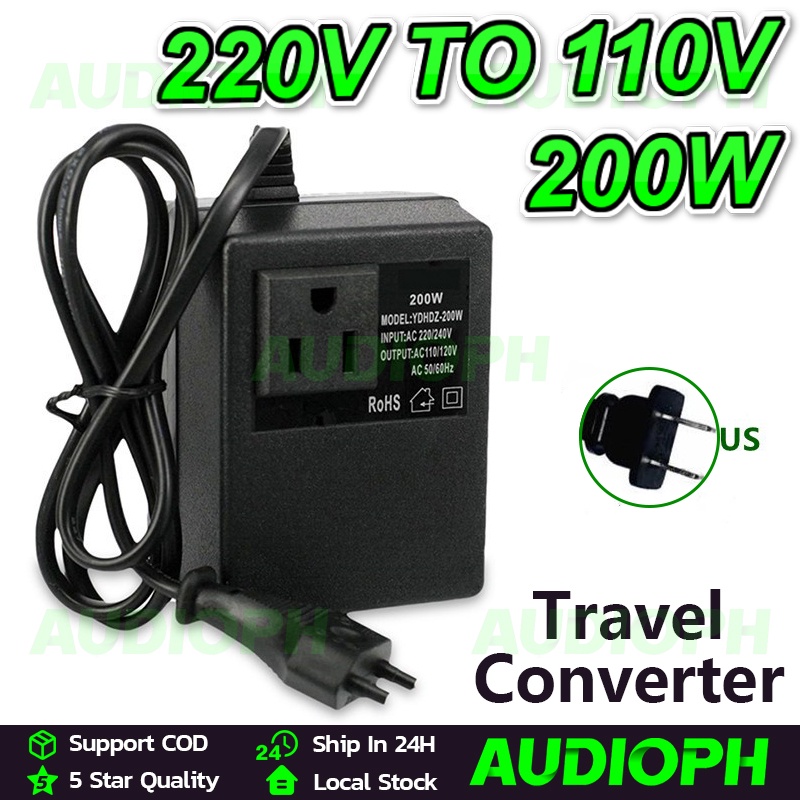 Intelligent Efficient Household 200W Ac 220V To 110V Transformer