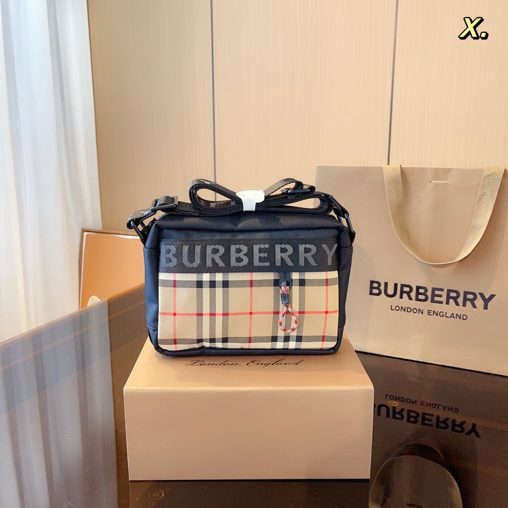 Hobo Burberry Shoulder Bag Sports Leather Camera Crossbody Bags Men s And Women s Luxury Shopping Handbag Sling Bag Shopee Philippines