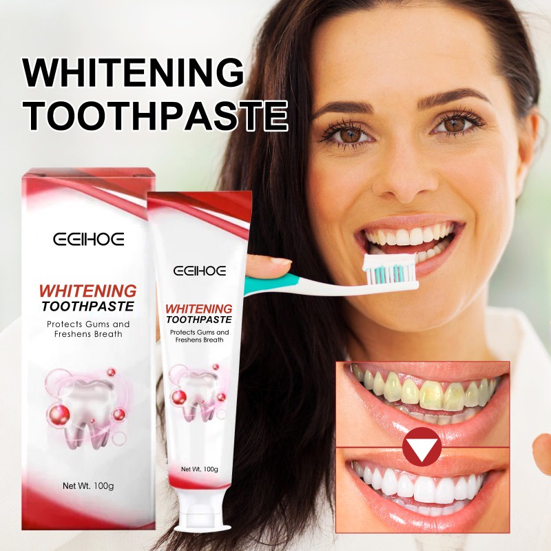 100g Bright White Anti-Sensitive Toothpaste Whitening Toothpaste Remove ...