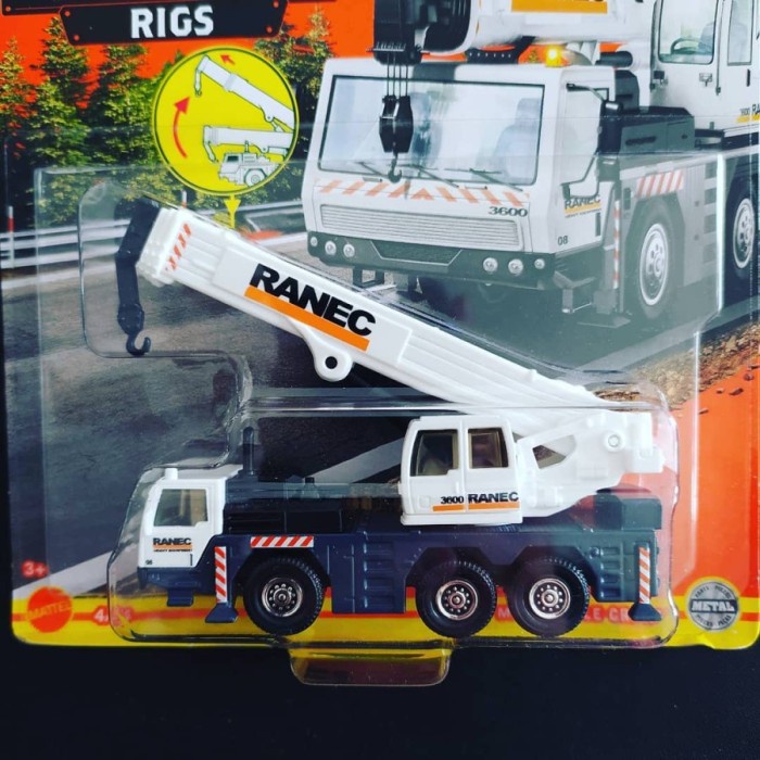 Matchbox Working Rigs Mobile Crane RANEC Rare RRS-03 | Shopee Philippines