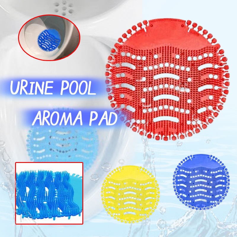 Urinal Screen Mat Pad Fragranced Deodorising Urinal Mat Screen Urinals