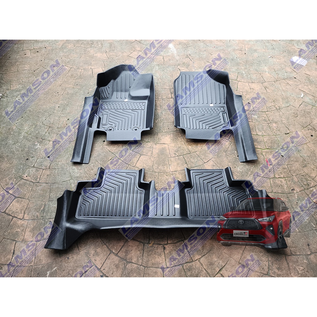 Toyota Yaris Cross 2023 2024 5D Extended Deep Dish Mats Shopee Philippines