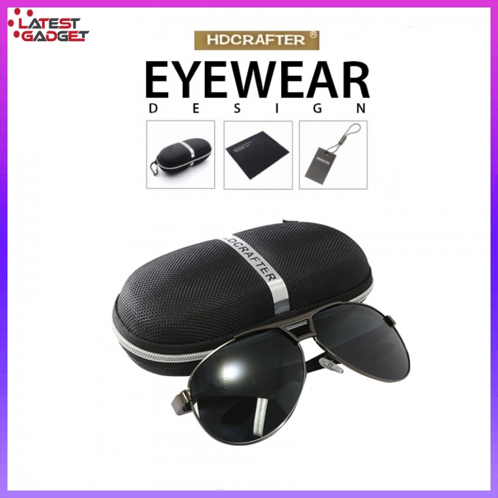 HD Crafter Cool Polarized Sunglasses Men Eyewear Black Shopee Philippines