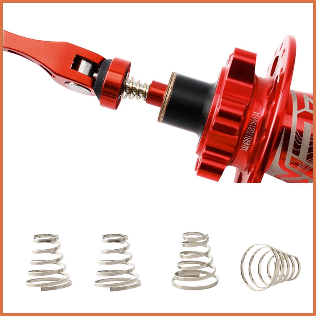 Bike Quick Release Skewer Springs Bicycle Hub Quick Release Lever Shaft