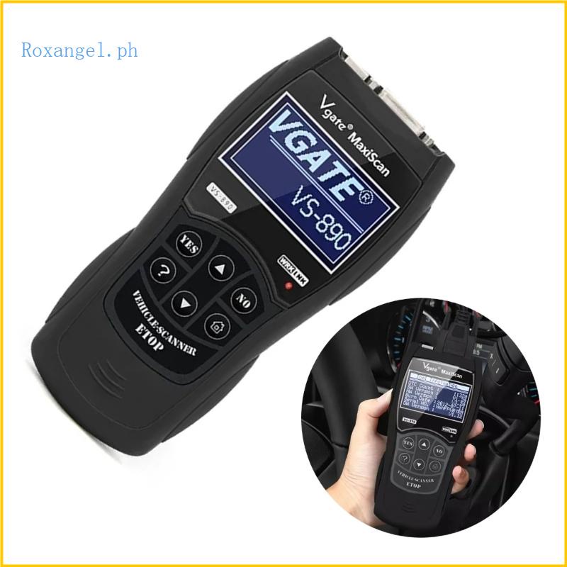 ROX VS890 Heavy Duty OBD2 Scanner Transmission Check Engine Light Auto