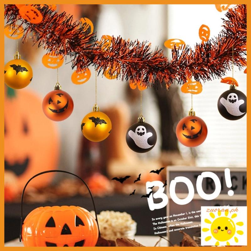 ZUOO Halloween Tinsel Garlands Tinsel Twists Metallic Black and Orange ...