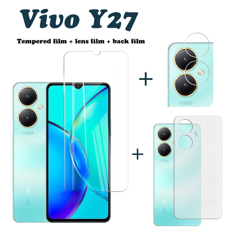 Vivo Y27 Y36 Y17s Y02s Y16 Y02 Y02t Y02a 4g 5g Tempered Glass Screen Protector Full Cover Screen 4712