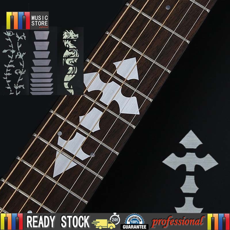 Guitar Fretboard Stickers Guitar Inlay Stickers Fingerboard Decals