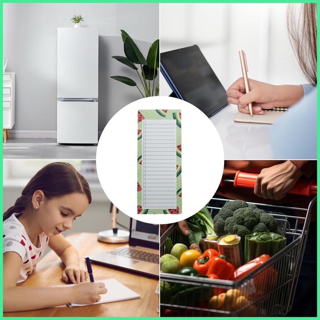 Notepads Refrigerator Grocery List Notepad MultiPurpose Thick