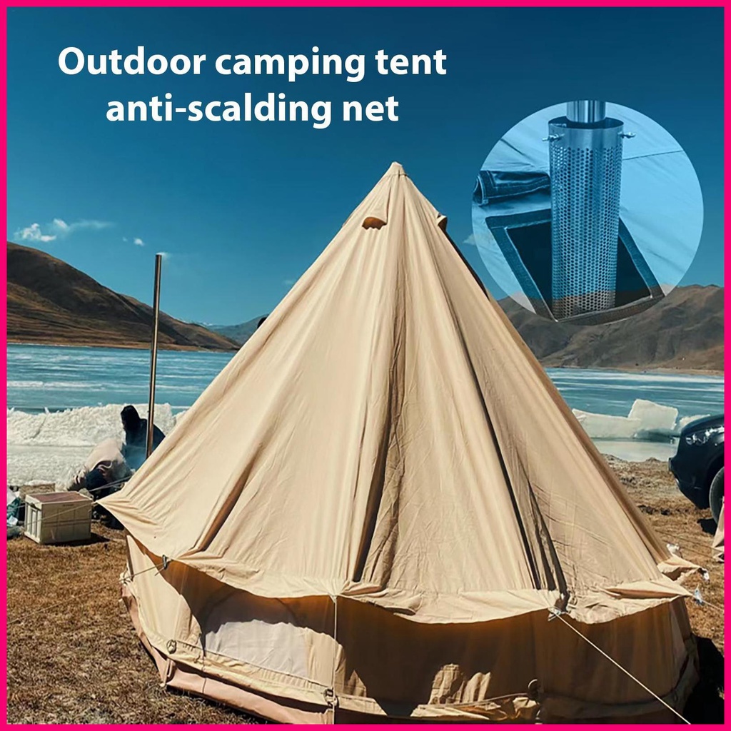 Chimney Pipe for Wood Stove Tent Stove Pipe Outdoor Pipe Kit Camp Tent Pipe Chimney Pipes Wood