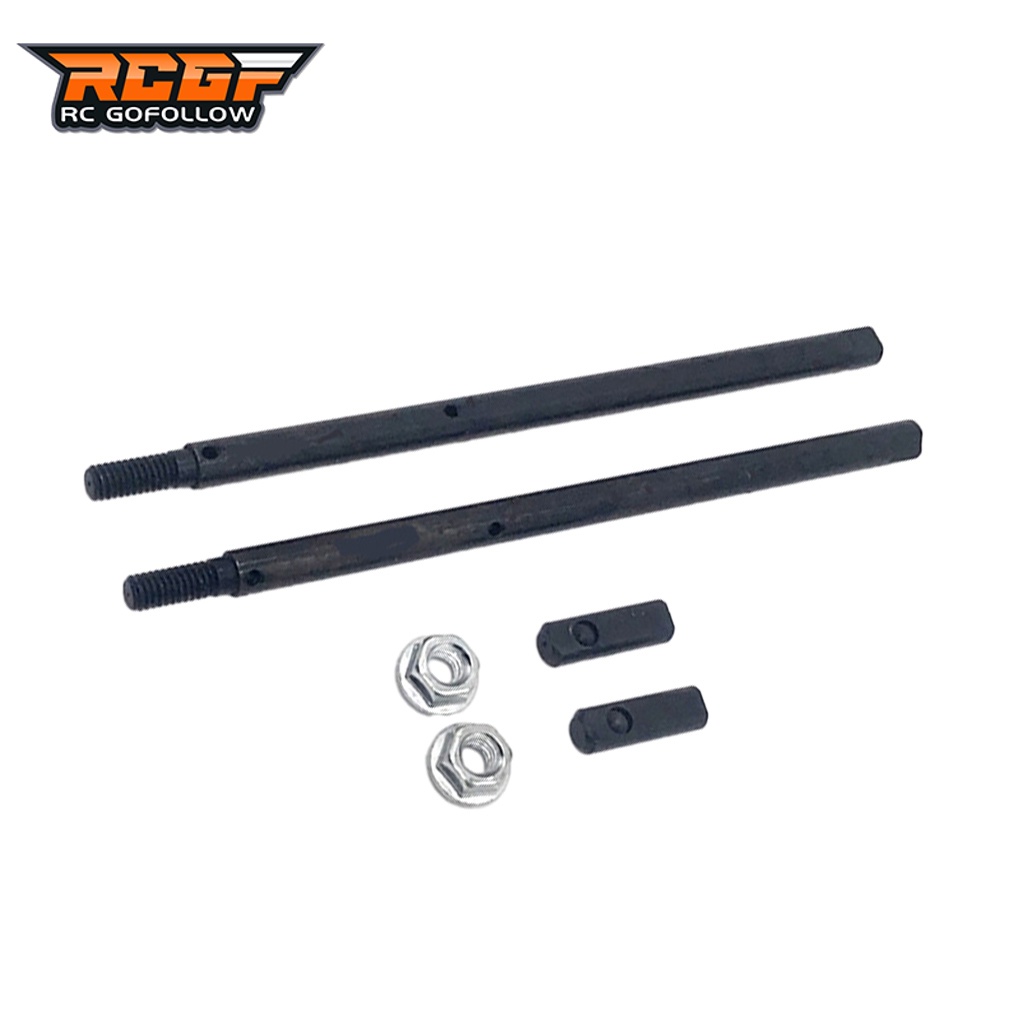 RCGOFOLLOW Metal Remote Control Car Metal Rear Axle Drive Shaft For 1/ ...