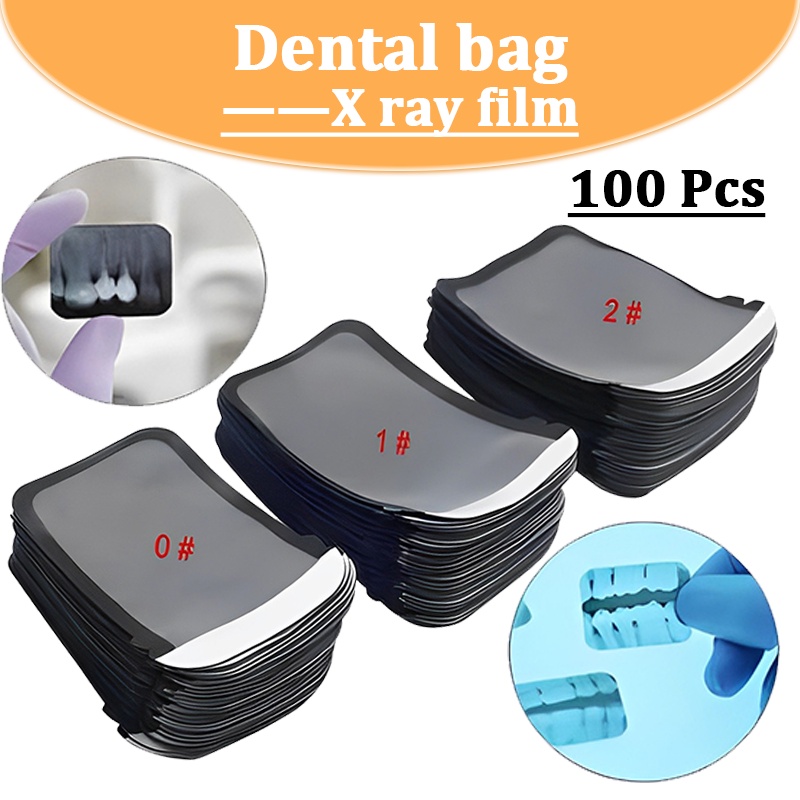 500pc Dental Barrier Envelope Size#0 X Ray Imaging Protective For Phosphor Plate