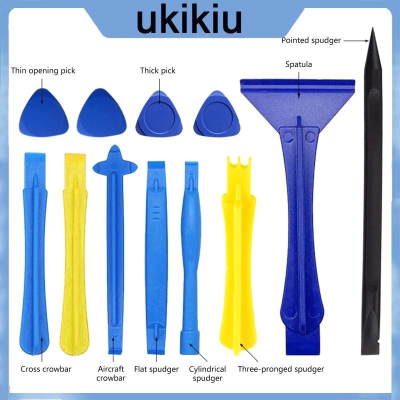 View of UKI 12 Pieces Screen Opening Set Pry Tool for Tablets Laptops ...
