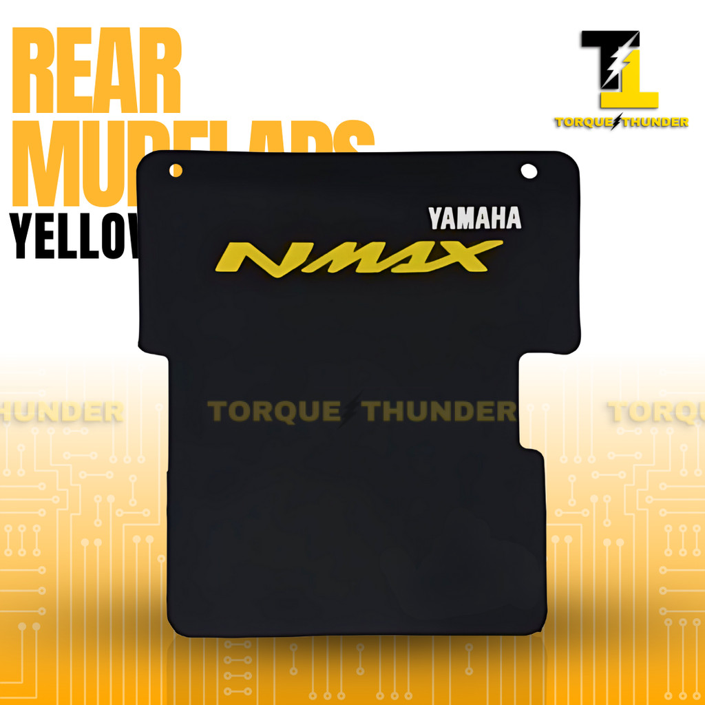 REAR MUDFLAPS EMBEDDED EMBLEM FOR NMAX | Shopee Philippines