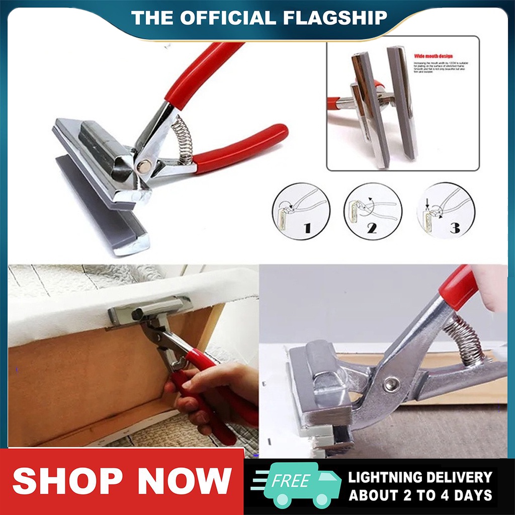 Canvas Stretching Plier Stainless Steel Stretcher Professional Wide Jaw