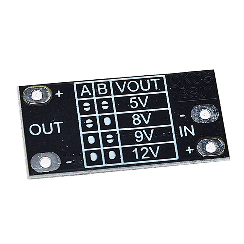 3.7V to 12V mini DC-DC boost module supports 5V/8V/9V/12V output ...