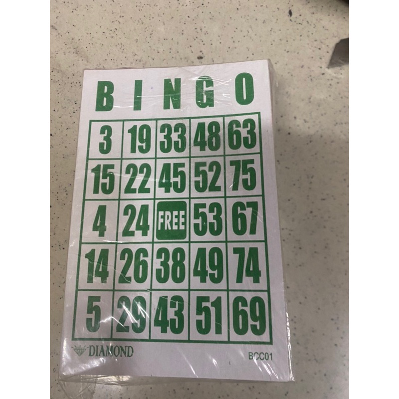 bingo cards 100pcs & 50PCS | Shopee Philippines