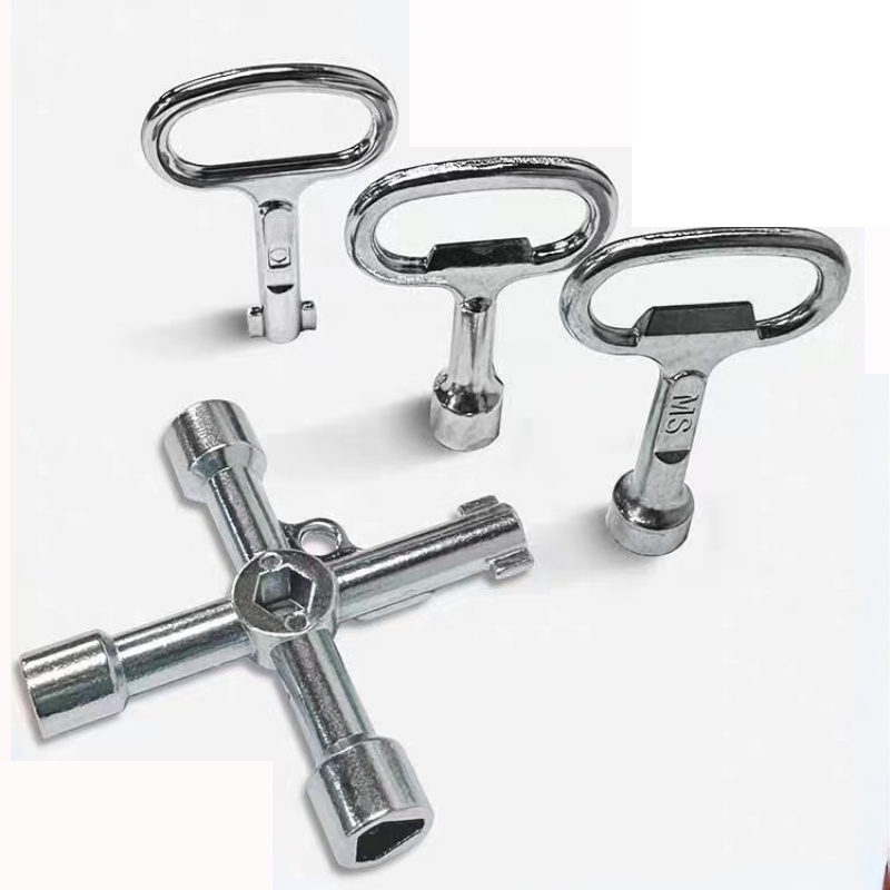 [XJK] Multifunctional Triangle Lock with Elevator Key Triangle Opposite ...